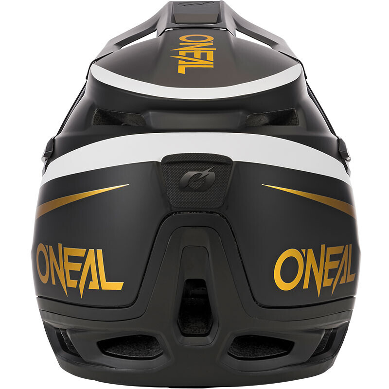 바이스모토,2023 O`Neal Transition Helmet Flash Black/White/Gold (오닐 트랜지션 헬멧 플래쉬 블랙/화이트/골드)